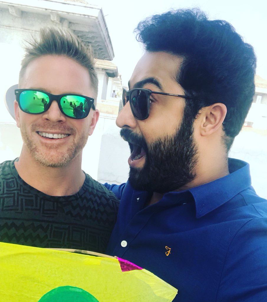 NTR surprises with his Kite Flying Lessons