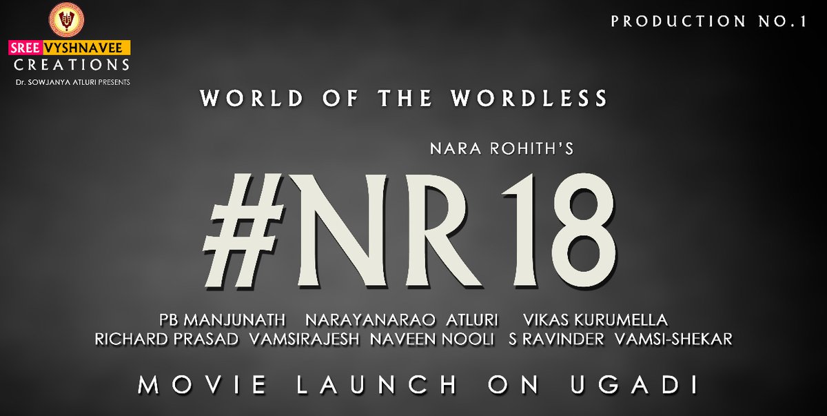 Nara Rohit turns Dumb for his Next