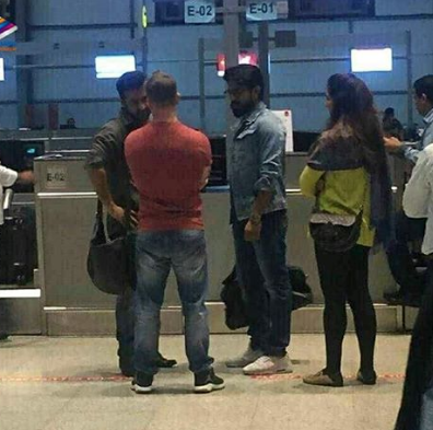 NTR and Charan fly to USA