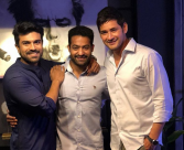 Mahesh parties with Charan and Tarak