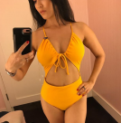 Sunny Leone hot in Yellow Bikini