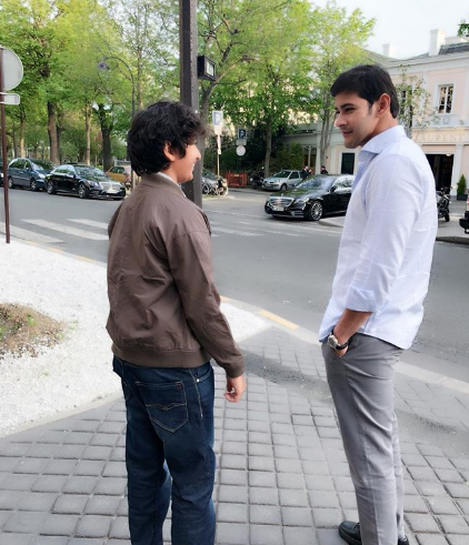Mahesh babu’s Paris Holiday