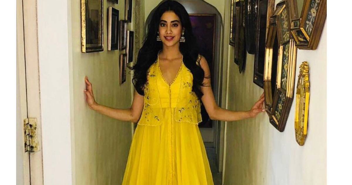 Sridevi daughter Jhanvi’s Elegant Pose