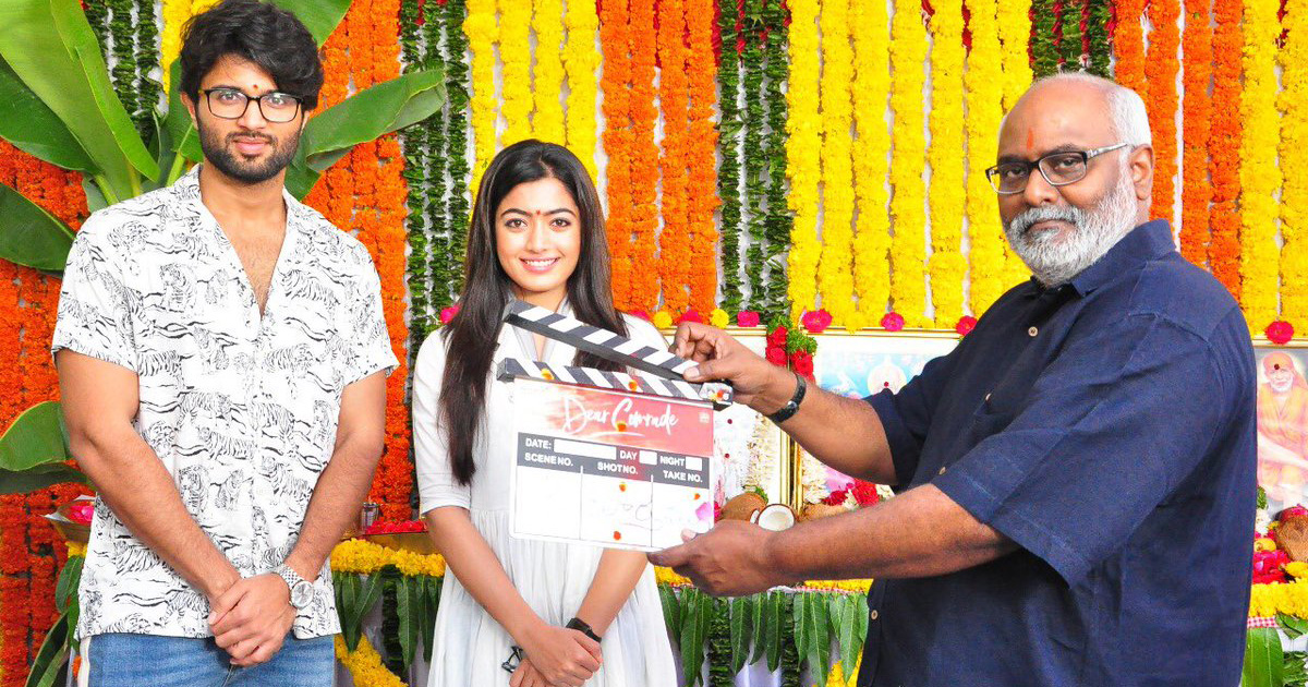 Vijay Devarakonda's Dear Comrade Launched