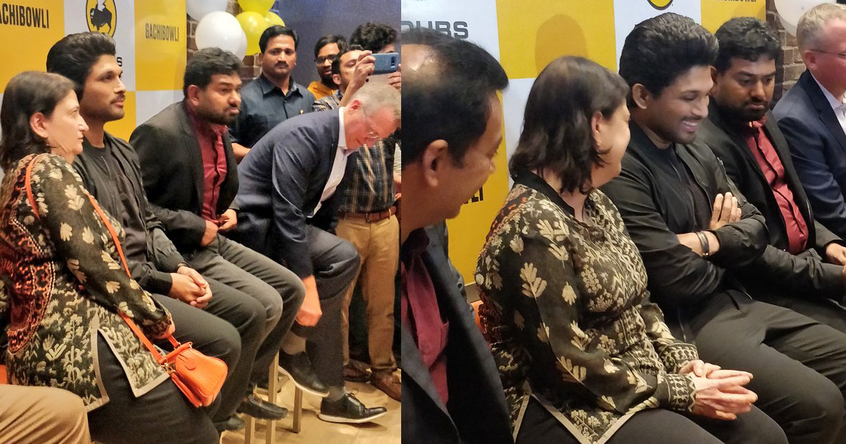 Allu Arjun Launches B Dubs at Gachibowli | Telugujournalist