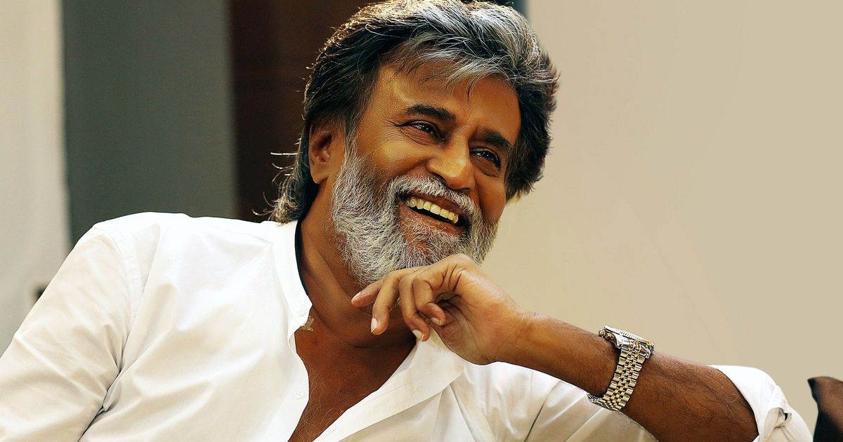 Rajinikanth arrives to Hyderabad in Style
