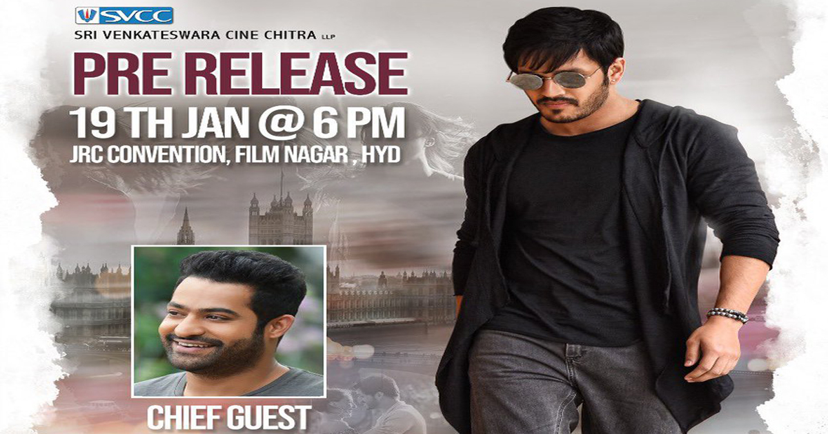 Akhil gets a special guest for Mr Majnu Event