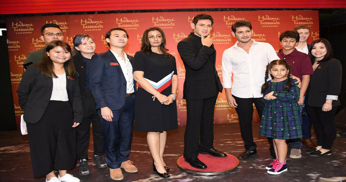 Mahesh launches his Madame Tussauds Wax Statue