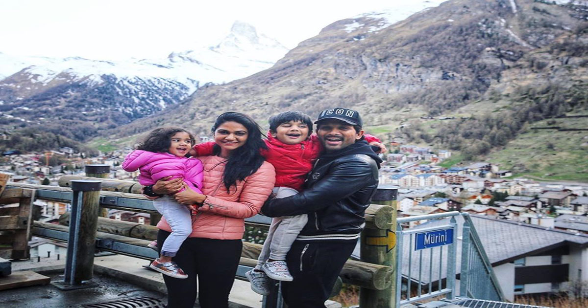 Allu Arjun's Switzerland Holiday
